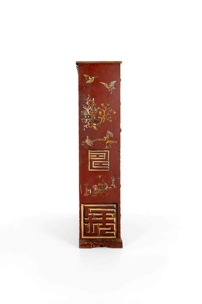 Georgian chinoiserie chest, 1800s – A rare vintage treasure