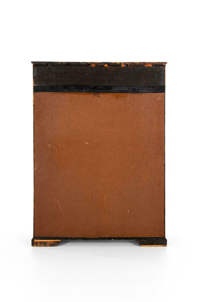 Georgian chinoiserie chest, 1800s – A rare vintage treasure