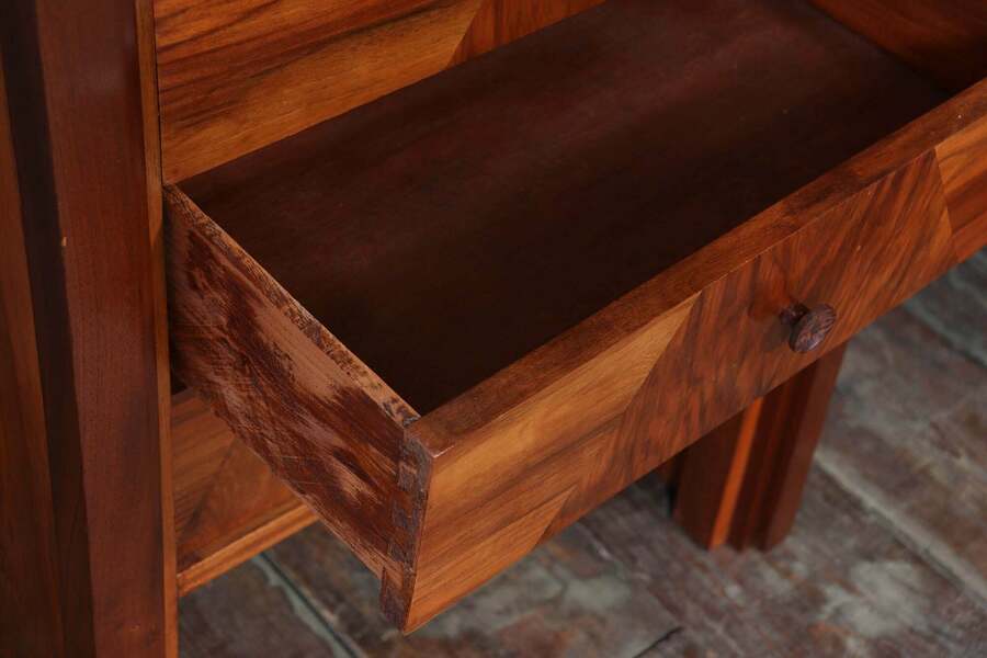 French art deco secretaire desk – A rare vintage treasure
