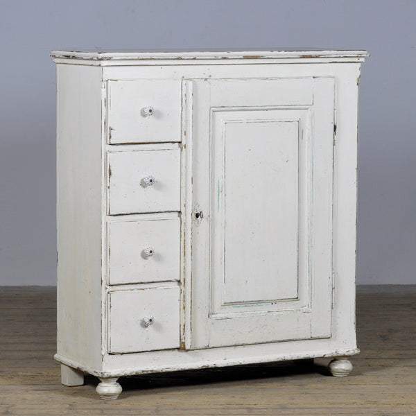 Solid pine dresser with 4 drawers, 1910s – A rare vintage treasure