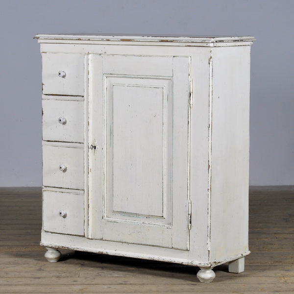 Solid pine dresser with 4 drawers, 1910s – A rare vintage treasure