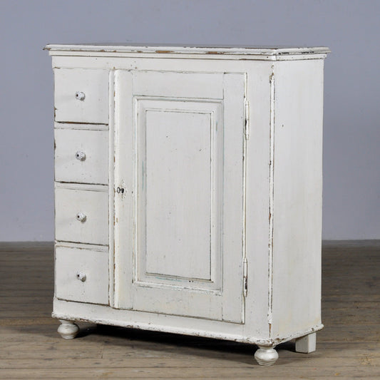 Solid pine dresser with 4 drawers, 1910s – A rare vintage treasure